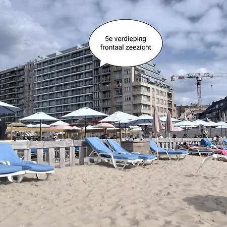 Apartment Zeedijk - Frontaal Zeezicht Blankenberge